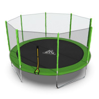 Батут DFC Trampoline Fitness с сеткой 14ft Батут DFC Trampoline Fitness с сеткой 14ft