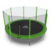 Батут DFC Trampoline Fitness с сеткой 14ft