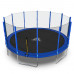 Батут DFC Trampoline Fitness с сеткой 16ft