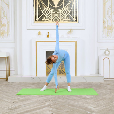 Коврик для фитнеса и йоги DFC Yoga 173x61x0,8 см