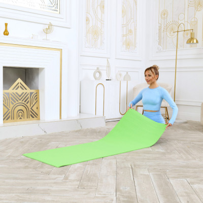 Коврик для фитнеса и йоги DFC Yoga 173x61x0,8 см
