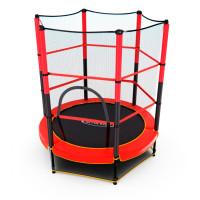 Батут детский DFC TRAMPOLINE-RED 55 с сеткой Батут детский DFC TRAMPOLINE-RED 55 с сеткой