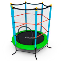Батут детский DFC SMRKIDS 55 с сеткой, GREEN