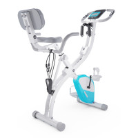 Велотренажер X-Bike DFC DavCreator Max, бело-голубой Велотренажер X-Bike DFC DavCreator Max, бело-голубой
