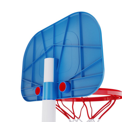 Детская мобильная баскетбольная стойка DFC / мяч и насос в комплекте
