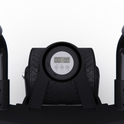 Тренажёр для пресса AB Roller SND чёрный с ковриком  45 х 30 x 3.5 cм