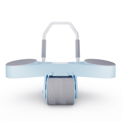 Тренажёр для пресса AB Roller SND голубой с ковриком  45 х 30 x 3.5 cм
