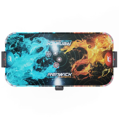 Игровой стол - аэрохоккей DFC RENWICK 48 LED 122 х 61 см