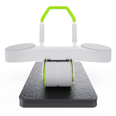 Тренажёр для пресса AB Roller SND-GT зеленый с ковриком 45 х 30 x 3.5 cм