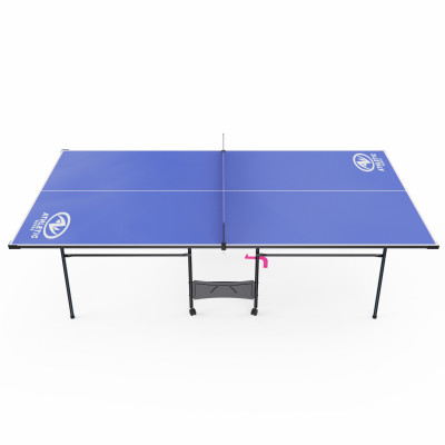 Теннисный стол DFC ATHLETIC, размер по стандарту ITTF 274 x 152 см, усиленный, с сеткой, складной Теннисный стол DFC ATHLETIC, размер по стандарту ITTF 274 x 152 см, усиленный, с сеткой, складной