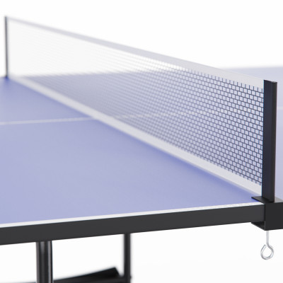 Теннисный стол DFC ATHLETIC, размер по стандарту ITTF 274 x 152 см, усиленный, с сеткой, складной Теннисный стол DFC ATHLETIC, размер по стандарту ITTF 274 x 152 см, усиленный, с сеткой, складной