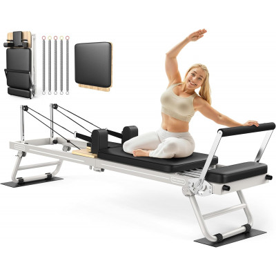 Стол для пилатеса (реформер) DFC с деревянными вставками