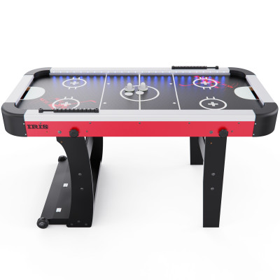 Игровой стол - аэрохоккей DFC IRIS 153 х 76 см, с подсветкой, складной