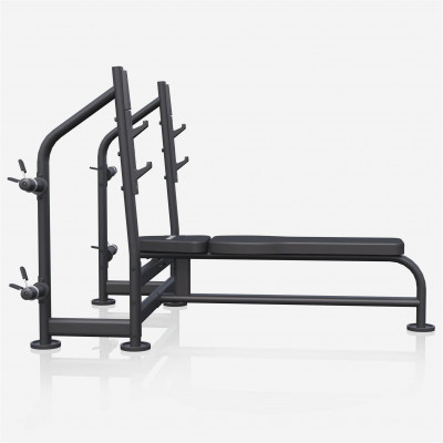 Скамья со стойками под штангу STONERISE D5001