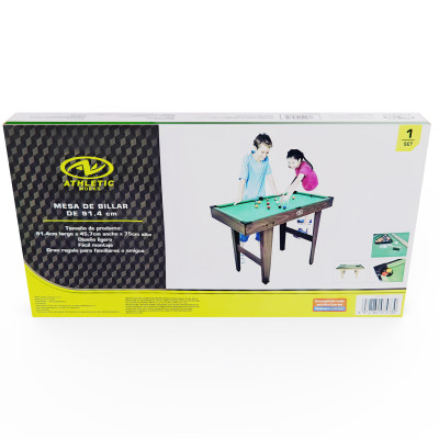 Игровой стол - бильярд  DFC Athletic 36 91 x 48 см