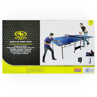 Теннисный стол DFC ATHLETIC , размер по стандарту ITTF 274 x 152 см сетка в комплекте