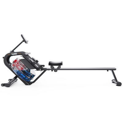 Водный гребной тренажер DFC YAMO до 136 кг, с наклонным баком Водный гребной тренажер DFC YAMO до 136 кг, с наклонным баком