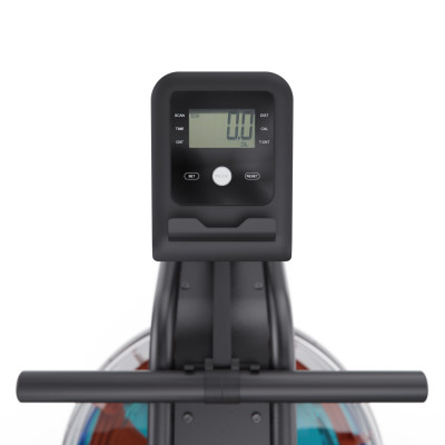 Водный гребной тренажер DFC YAMO до 136 кг, с наклонным баком Водный гребной тренажер DFC YAMO до 136 кг, с наклонным баком