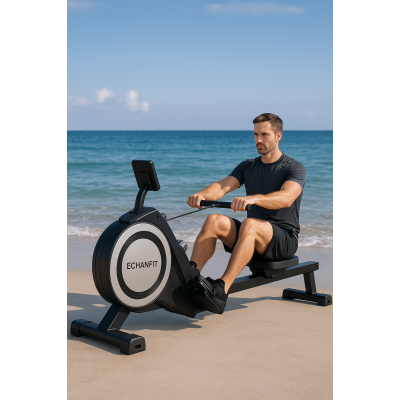 Гребной тренажер DFC ECHANFIT, складной