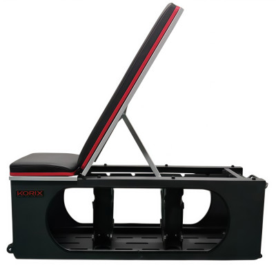 Многофункциональная силовая скамья DFC KORIX WB990 с местом для хранения до 8 гантелей Многофункциональная силовая скамья DFC KORIX WB990 с местом для хранения до 8 гантелей