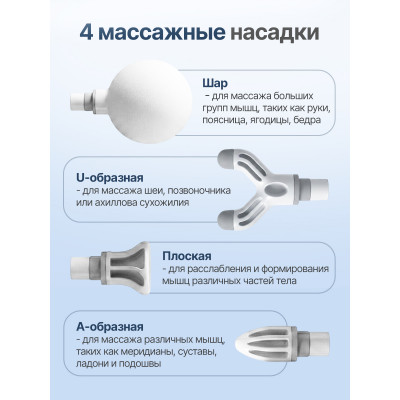 Вибромассажер для плеч и шеи DFC LAZYCLOUD, бежевый