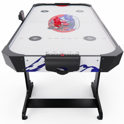 Игровой стол – аэрохоккей с подсветкой DFC Championship 53 135 х 65 см, складной, белый Игровой стол – аэрохоккей с подсветкой DFC Championship 53 135 х 65 см, складной, белый