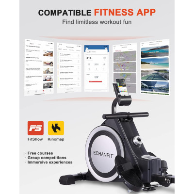 Гребной тренажер DFC ECHANFIT, складной