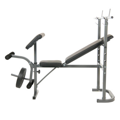 Скамья под штангу с опциями DFC GOZONE GZE-2201 со штангой и дисками в комплекте Скамья под штангу с опциями DFC GOZONE GZE-2201 со штангой и дисками в комплекте