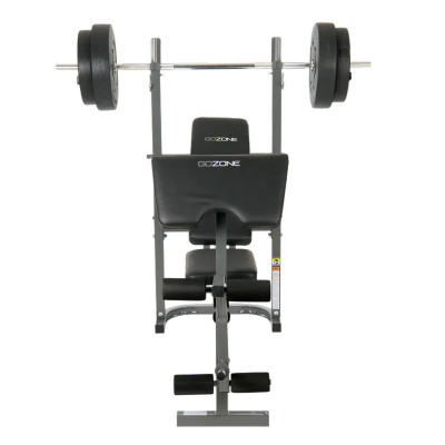 Скамья под штангу с опциями DFC GOZONE GZE-2201 со штангой и дисками в комплекте Скамья под штангу с опциями DFC GOZONE GZE-2201 со штангой и дисками в комплекте