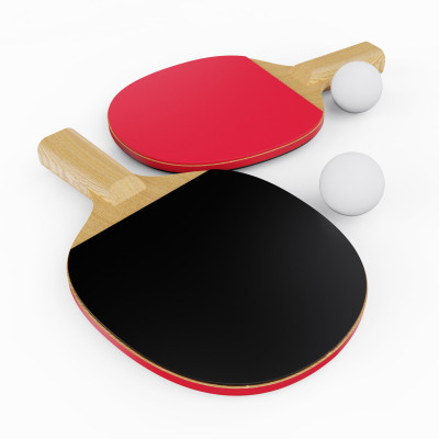 Теннисный стол DFC RQ24002, размер по стандарту ITTF 274 x 152, с сеткой и ракетками