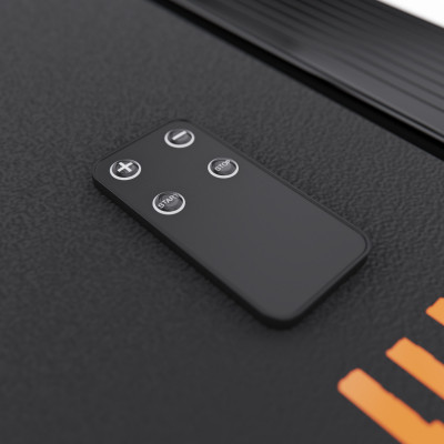 Беговая дорожка с поручнем DFC AXEFIT TM200-1HB, 94 х 39 см, черная Беговая дорожка с поручнем DFC AXEFIT TM200-1HB, 94 х 39 см, черная