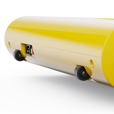 Беговая дорожка DFC AXEFIT TM200-3LY, 95 х 40 см, желтая