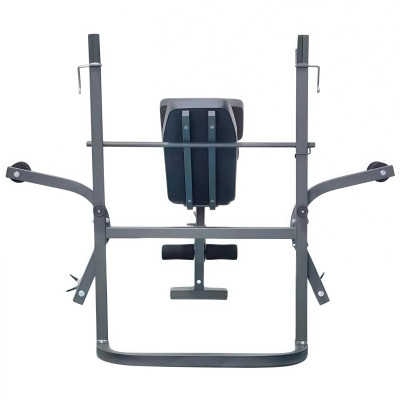 Скамья со стойками под штангу с опциями DFC D126