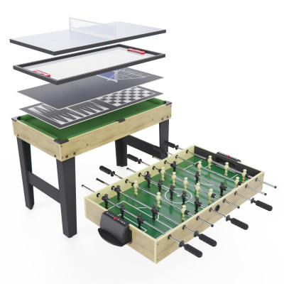 Игровой стол - трансформер 10 в 1 DFC 48 122 x 61 см