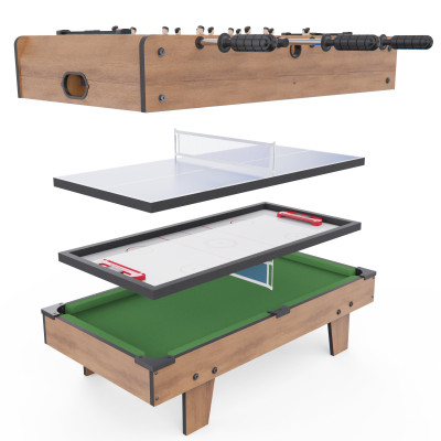 Игровой стол - трансформер 4 в 1 DFC 32, 82 x 43 см Игровой стол - трансформер 4 в 1 DFC 32, 82 x 43 см