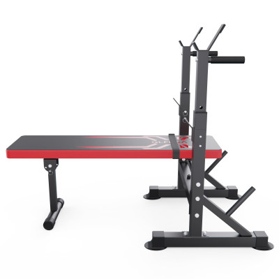 Скамья со стойками под штангу DFC GLFERA 408C