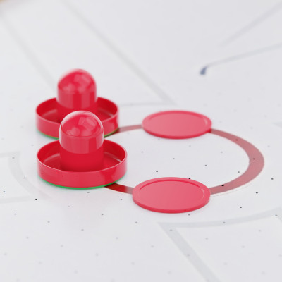 Игровой стол - аэрохоккей DFC 122 x 61 см (48) Игровой стол - аэрохоккей DFC 122 x 61 см (48)