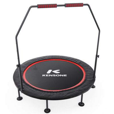 Батут для фитнеса DFC KENSONE 48 BSD-48-Black с поручнем Батут для фитнеса DFC KENSONE 48 BSD-48-Black с поручнем