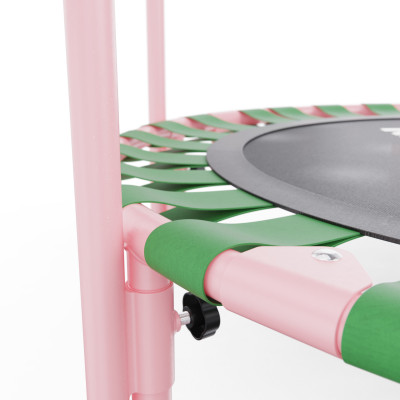 Детский батут DFC KENSONE 36 BSD-KT-U bar-Pink с поручнем Детский батут DFC KENSONE 36 BSD-KT-U bar-Pink с поручнем