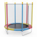 Батут каркасный DFC цветной 137 см с защитной сеткой