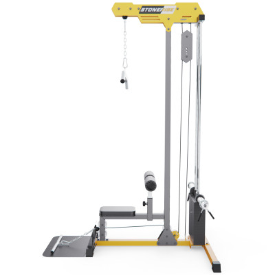 Тренажер тяга сверху/снизу STONERISE D2017H, свободные веса, стек 80 кг