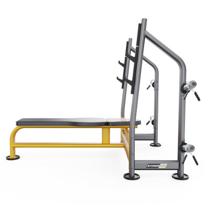 Скамья со стойками под штангу STONERISE D5001 Скамья со стойками под штангу STONERISE D5001