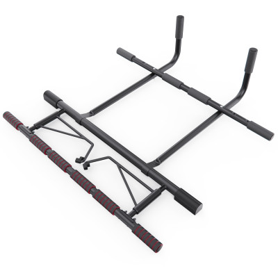 Дверной турник DFC SPORTSTECH KS500 со станцией для отжиманий на брусьях