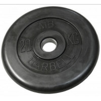 Диск обрезиненный BARBELL MB (металлическая втулка) 20 кг / диаметр 31 мм Диск обрезиненный BARBELL MB (металлическая втулка) 20 кг / диаметр 31 мм