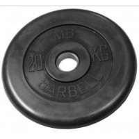 Диск обрезиненный BARBELL MB (металлическая втулка) 20 кг / диаметр 51 мм Диск обрезиненный BARBELL MB (металлическая втулка) 20 кг / диаметр 51 мм