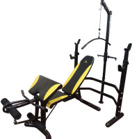 Скамья со стойками под штангу DFC D780 Скамья со стойками под штангу DFC D780