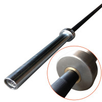 Гриф прямой DFC c подшипниками 220 см / чёрное оксидное покрытие/ до 700LBS (318 кг) Гриф прямой DFC c подшипниками 220 см / чёрное оксидное покрытие/ до 700LBS (318 кг)