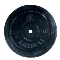 Диск обрезиненный DFC 25 кг / диаметр 26 мм Диск обрезиненный DFC 25 кг / диаметр 26 мм