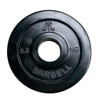 Диск обрезиненный DFC 0,5 кг / диаметр 31 мм Диск обрезиненный DFC 0,5 кг / диаметр 31 мм