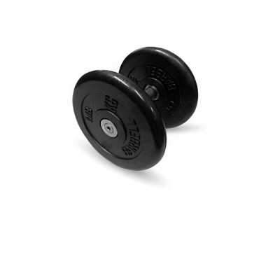 Неразборная гантель c вращающейся ручкой, 6 кг